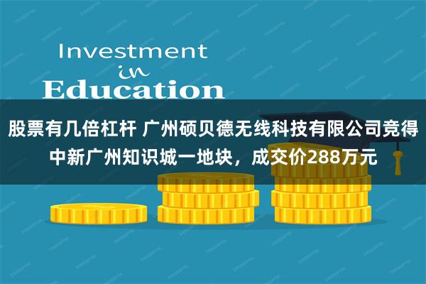 股票有几倍杠杆 广州硕贝德无线科技有限公司竞得中新广州知识城一地块，成交价288万元